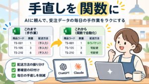 手直しを関数に