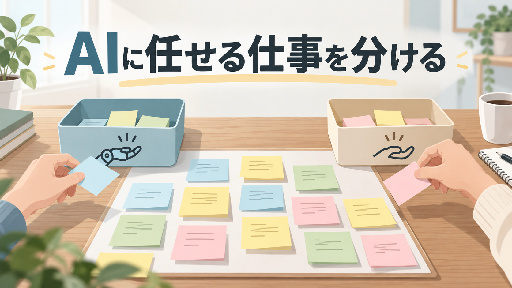 AIに任せる仕事