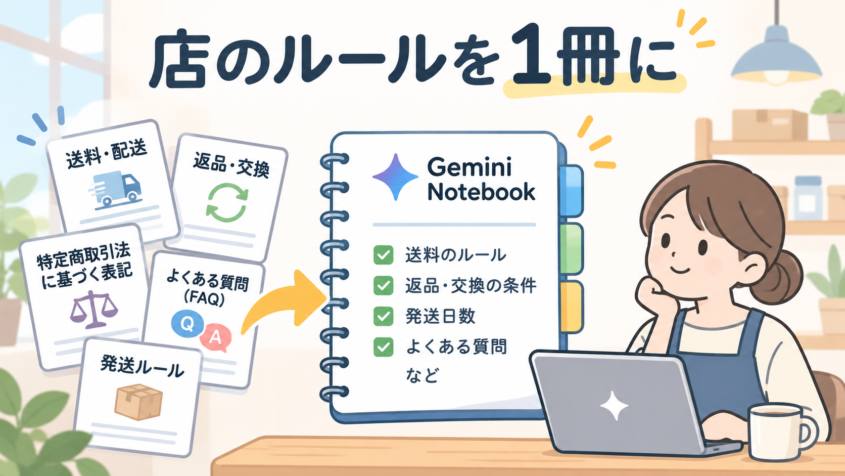 店のルールを1冊に